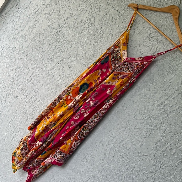 Anthropologie Handkerchief Dress Size M/L - Picture 3 of 9